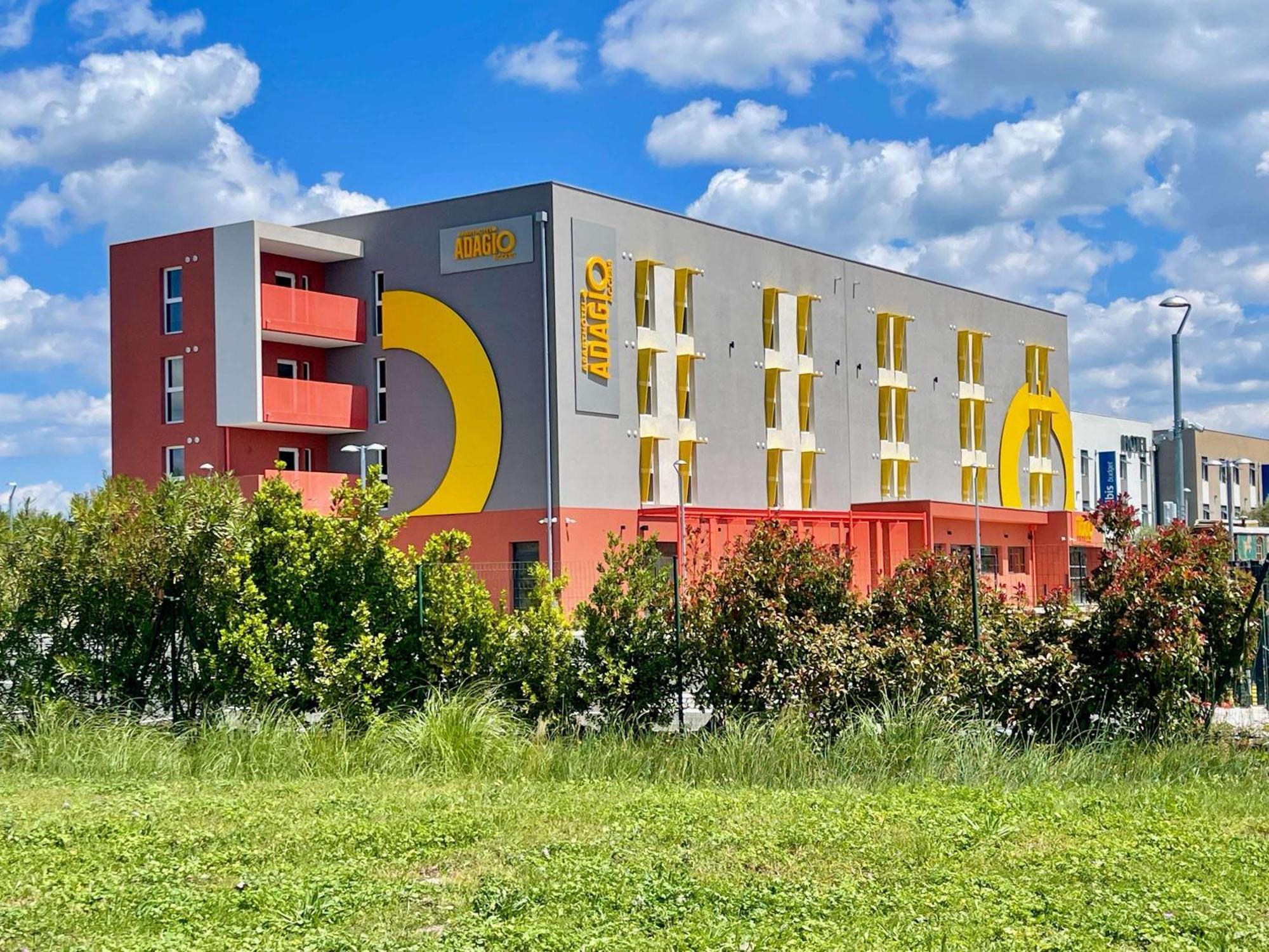 Aparthotel Adagio Access Porte De Camargue แซ็ง-มาร์ตอง-เดอ-ครูว์ ภายนอก รูปภาพ